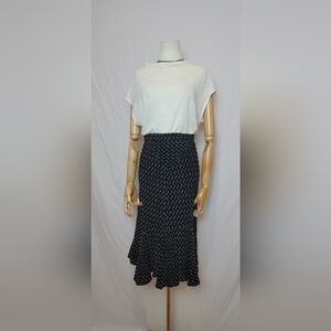 Vintage Anna Sui Knit Mermaid Skirt, Size 2